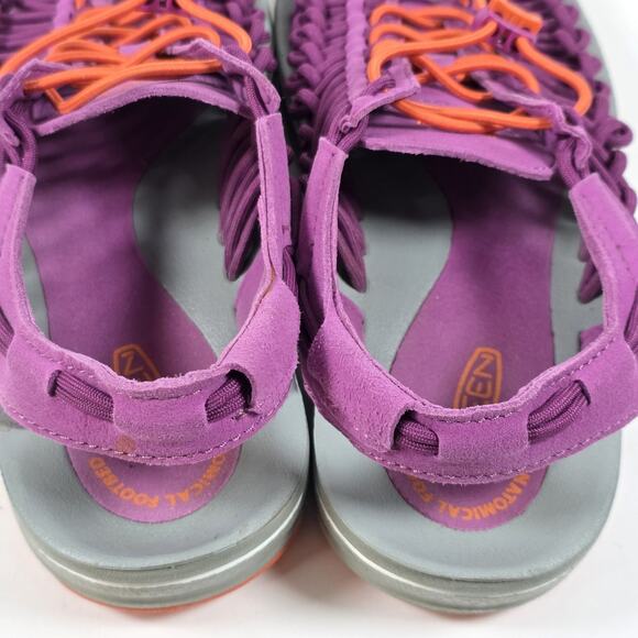 Keen Uneek Bungee Womens Size 8.5 Sandals Pink Hiking Fisherman Outdoor Sandals - Picture 9 of 9